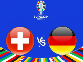 Футбол. Чемпионат Европы-2024. Швейцария - Германия. Трансляция из Германии. Прямая трансляция