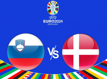Футбол. Чемпионат Европы-2024. Словения - Дания. Трансляция из Германии. Прямая трансляция