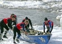 Ice Canoe Race